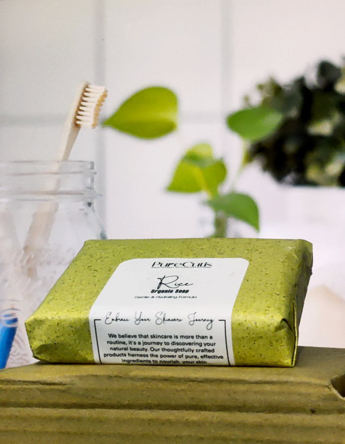 Rice Organic Soap (Gentle & Hydrating Formula)